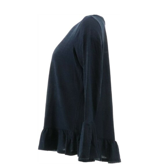 DG2 Diane Gilman Ruffle Hem Top 631-583 - Picture 3 of 6